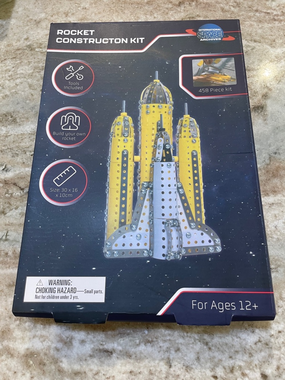 NEW International space archives, rocket construction kit